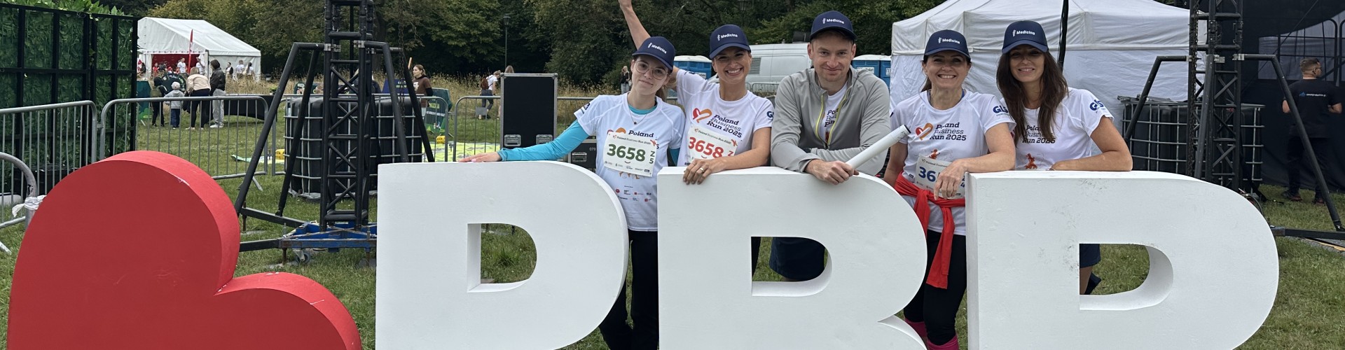 Medicina poprzez bieganie pomaga – jak zawsze we wszystko całe serce wkłada!